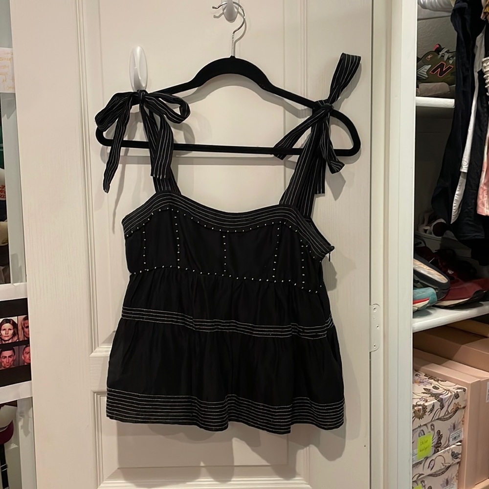 Ulla Johnson Evie Top - Noir